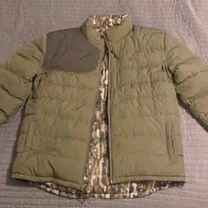 Duck Camp reversible camo puffer